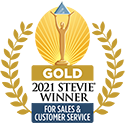 2021 Stevie Gold badge